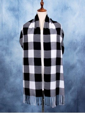 Fashion Plaid Premium Scarf